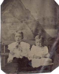 gr��eres Bild - Foto Blechplatte     1900