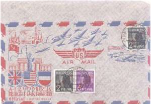 gr��eres Bild - Brief Luftbr�cke JT  1949
