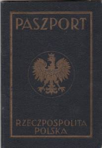 gr��eres Bild - Ausweis Polen        1939