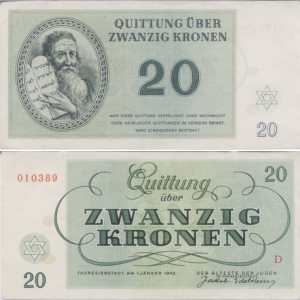 gr��eres Bild - Geldnote Theresienstadt20