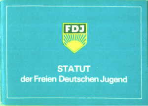 gr��eres Bild - FDJ DDR Statut       1986