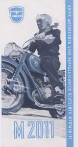 gr��eres Bild - Brochure Motorrad Adler