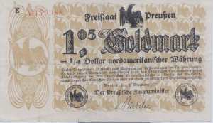 gr��eres Bild - Geldnote 1923-1923 DR Gol