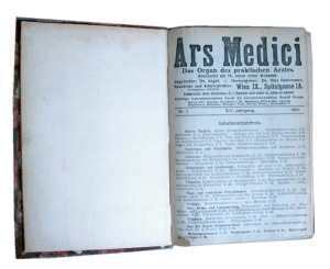 gr��eres Bild - Buch Ars Medici 1924