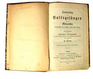 gr��eres Bild - Liederbuch           1891