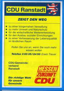 gr��eres Bild - Wahl CDU Gemeinde 2003