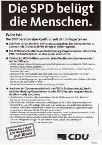 gr��eres Bild - Wahlzettel 2005 CDU Bund