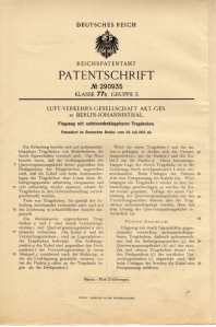 gr��eres Bild - Archiv Luftfahrt D Patent