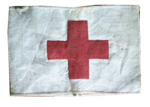 gr��eres Bild - Armbinde Rotes Kreuz 1930