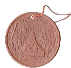 gr��eres Bild - Medaille Mei�en      1956