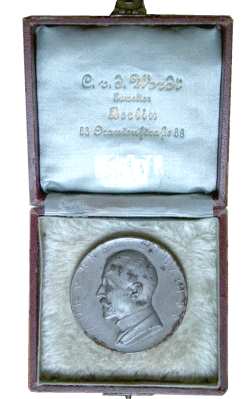 gr��eres Bild - Medaille preu�. Bahn 1914