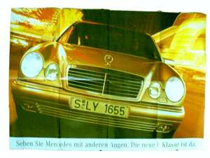 gr��eres Bild - Pospekt Kfz Mercedes 2000