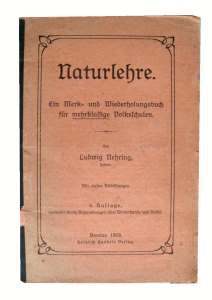 gr��eres Bild - Buch Schule Natur    1926