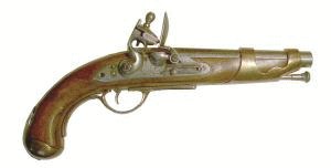 gr��eres Bild - Waffe Pistole 1801 Steins