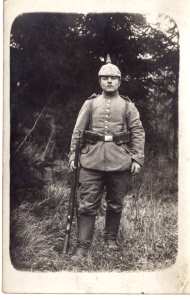 gr��eres Bild - Postkarte Soldat Preu�en