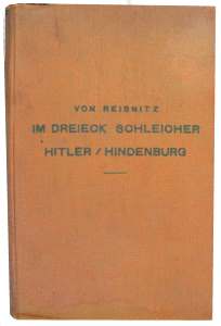 gr��eres Bild - Buch Dreieck Hitler Hindb