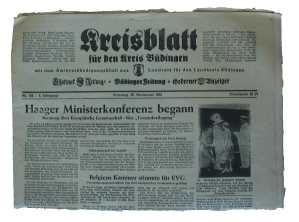 gr��eres Bild - Zeitung 19531128 Kreisbla