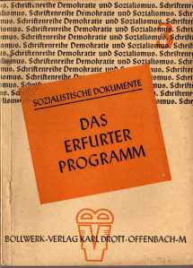 gr��eres Bild - Partei Programm SPD  1891
