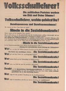 gr��eres Bild - Parteibrief 1929 SPD