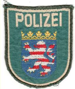 gr��eres Bild - Abzeichen Polizei    1965