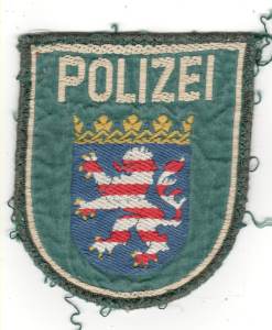 gr��eres Bild - Abzeichen Polizei    1965