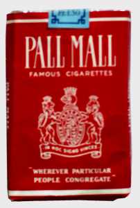 gr��eres Bild - Tabak Zigaretten Pall Mal