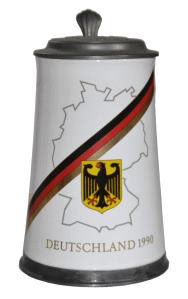 gr��eres Bild - Krug DDR Anschlu�    1990