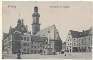 gr��eres Bild - Postkarte D Freising WK1