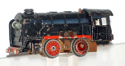 gr��eres Bild - Spielzeug Eisenbahn  1949
