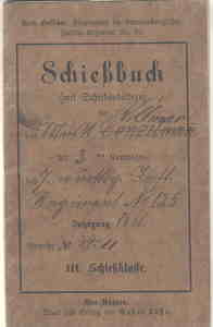 gr��eres Bild - Schie�buch G71       1886
