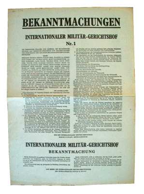 gr��eres Bild - Bekanntmachung April 1945