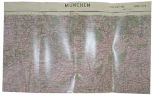 gr��eres Bild - Flugkarte M49-M�nchen