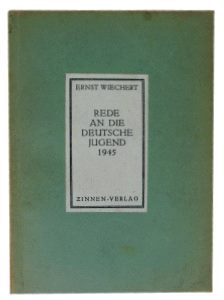 gr��eres Bild - Buch Rede Wiechert   1945