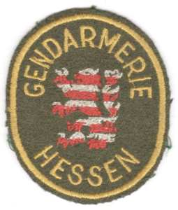 gr��eres Bild - Abzeichen Polizei    1946