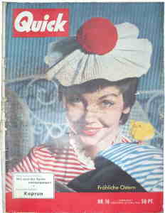 gr��eres Bild - Zeitschrift Quick  195404