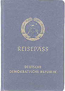 gr��eres Bild - Ausweis Reisepa� DDR 1979