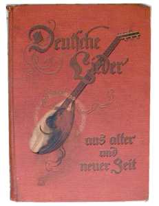 gr��eres Bild - Liederbuch           1920