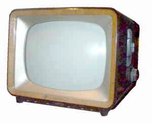 gr��eres Bild - Fernseher Philips    1957