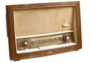gr��eres Bild - Radio Siemens        1956