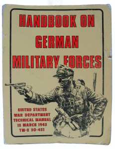 gr��eres Bild - Buch Handbuch Wehrmacht