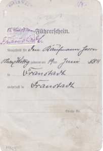 gr��eres Bild - F�hrerschein 1913-1945