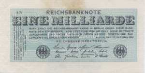 gr��eres Bild - Geldnote 1923-1923 DR  1M