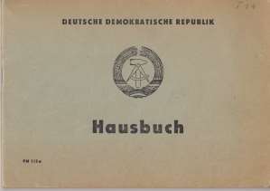 gr��eres Bild - Hausbuch DDR         1966