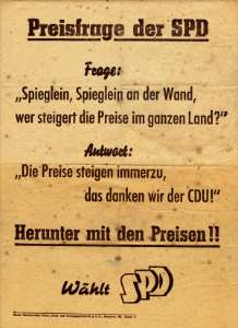 gr��eres Bild - Wahlplakat 1949 SPD