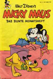 gr��eres Bild - Comic-Heft Micky Maus1951