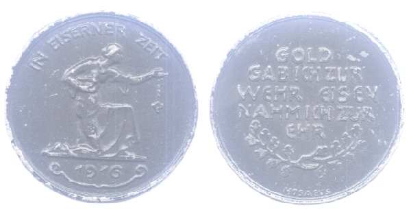 gr��eres Bild - Goldspende Medaille  1916