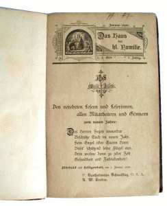 gr��eres Bild - Buch Bibel Hausbuch  1899