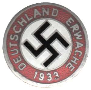 gr��eres Bild - Abzeichen NSDAP Wahl 1933