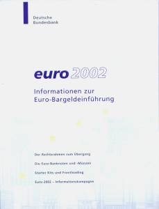 gr��eres Bild - Brosch�re W�hrung Euro BB