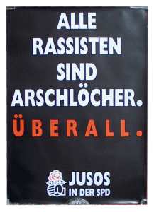 gr��eres Bild - Wahlplakat 2001 Jusos Ras